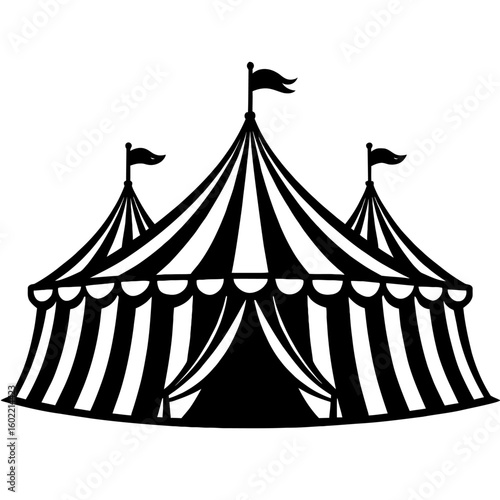 Grand Striped Circus Tent: The Iconic Big Top of Entertainment