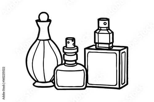 Perfume Bottles Sketch
