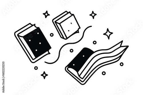Floating Enchanted Books