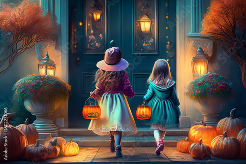 ハロウィンと子供達