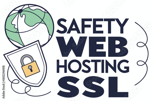 Secure web hosting services featuring SSL protection and a global presence for online safety and reliability in digital environments