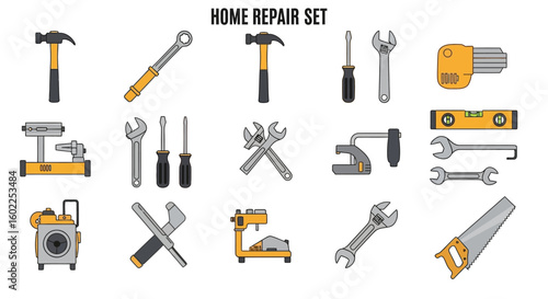 Home Repair Tool Set Collection