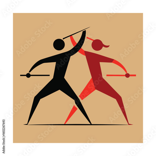 Fencers clash