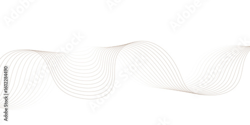 Abstract color wave line smooth speed element for design Digital frequency modern wave stream. 
