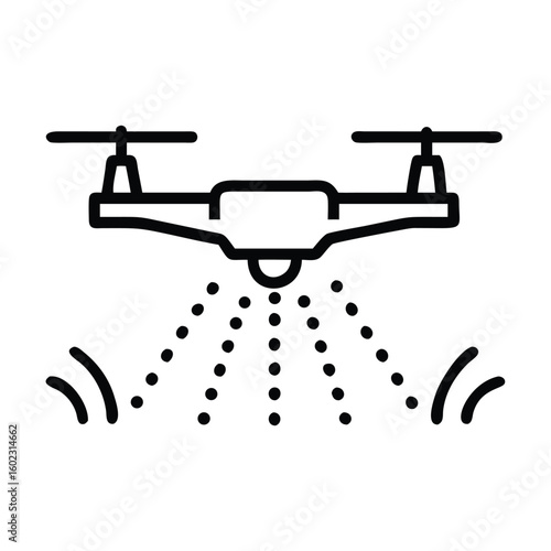 Vector design drone icon style