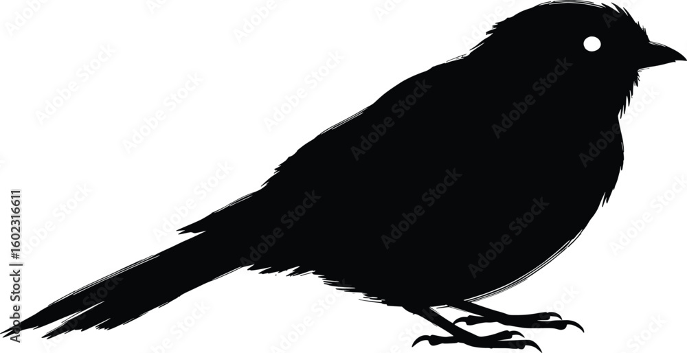Fototapeta premium Black Silhouette Art for Nature Lovers