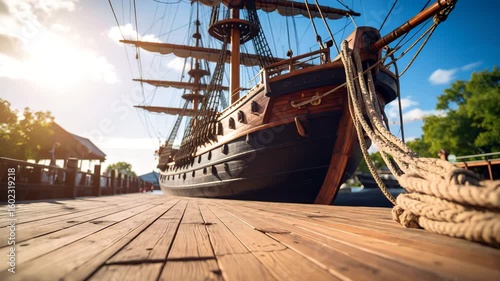 Majestic ship outdoor