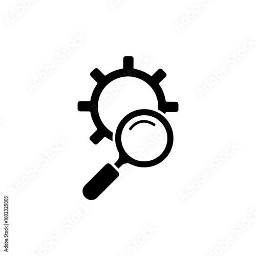 Icon a r&d, isolated against a clean background.
