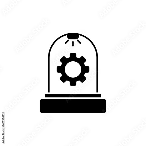 Icon a incubator, isolated against a clean background.
