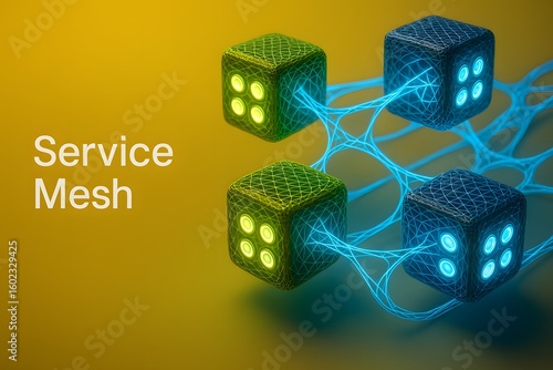 Floating Service Mesh Nodes for Microservices Communication Control and Management