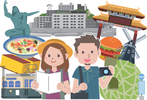 長崎の人気観光スポット