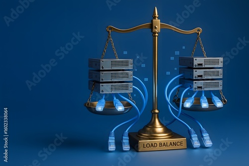 Abstract Network Load Balancing Scale for Efficient Data Distribution and IT Infrastructure
