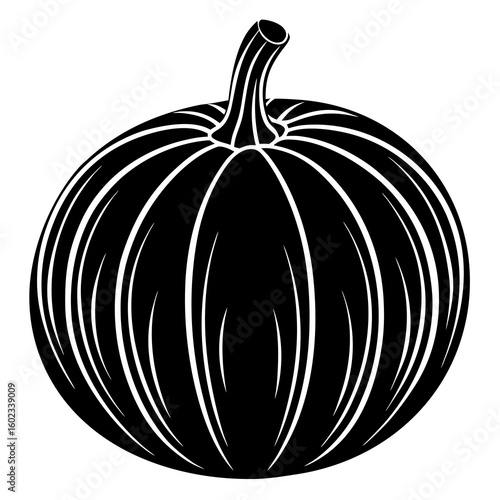 Pumpkin vector illustration perfect for posters, icon, t-shirts, cards, wall art prints and ai design.