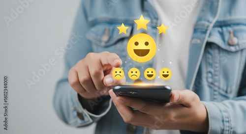 Customer Satisfaction:  Emoji Feedback on Mobile