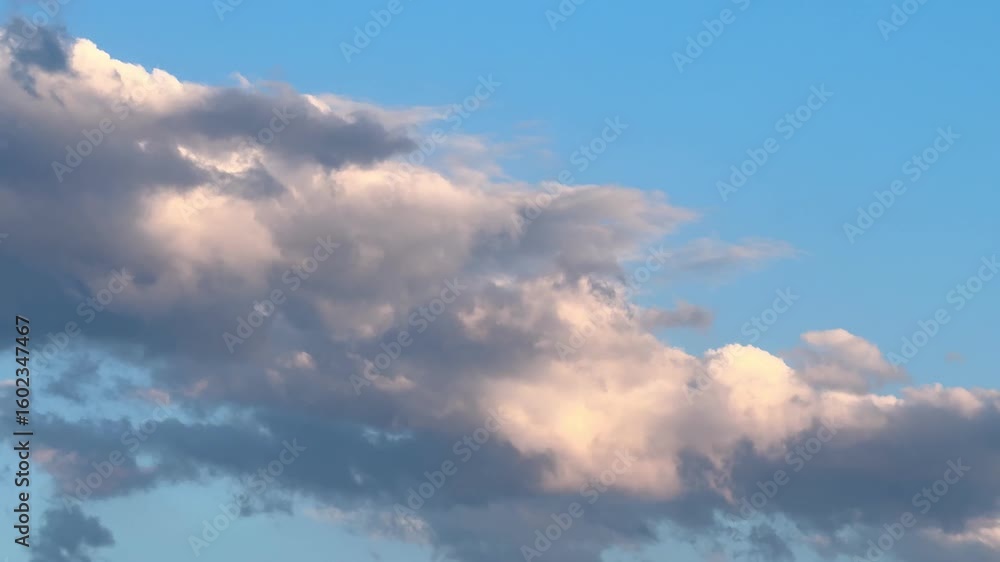 Beautiful blue sky with clouds on bright sunny day for abstract background. High quality photo Beautiful blue sky with clouds on bright sunny day for abstract background. High quality photo