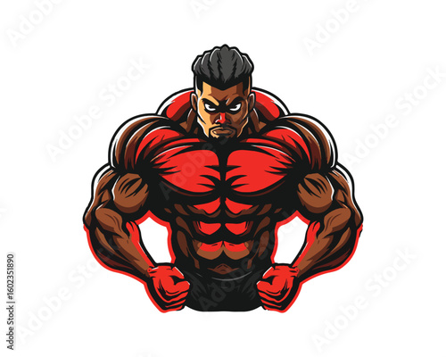 superhero with a mask