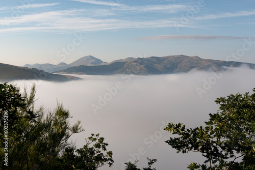Mar de Niebla en un valle de la Montaña Palentina