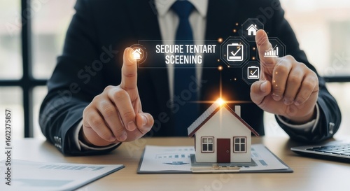 Real Estate Tech: Secure Tenant Screening with Digital Interface