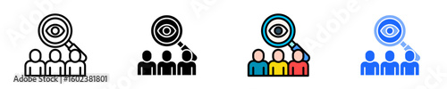 Transparency  Icon Set Multiple Style Collection