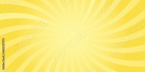 Background with yellow gradient and concentrated lines interspersed with