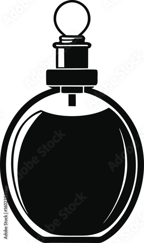 perfume bottle vector illustration