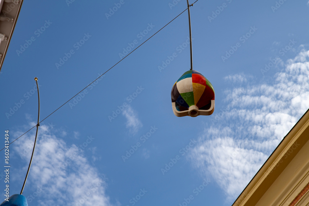 Obraz premium Medieval Architecture and Landmarks in Oristano, Italy