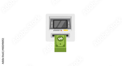 financial future with easy cash withdrawals from the ATM, perfect for budgeting apps and financial planning resources for business