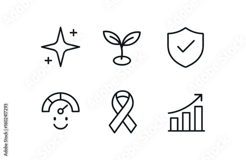 straight perfect stroke icon mono icons style isolated hope guiding hope renewal seed hope resilience hope optimism gau hope solidarity ribbon hope aspiration chart