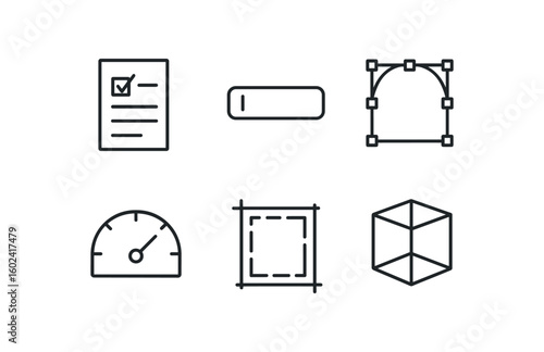 straight perfect stroke icon mono icons style isolated form ballot paper form input field form sculpting fe form factor gau form sketch form wirefe model