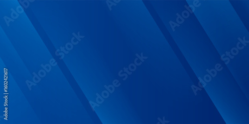 Abstract blue background with glowing geometric lines. Modern blue gradient square shape design. Futuristic technology concept. Suit for brochure,