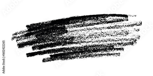 Brush paint stroke texture swatch Hand painted background Ink scribble dab clipart Paint smudge for tags and stamps design
