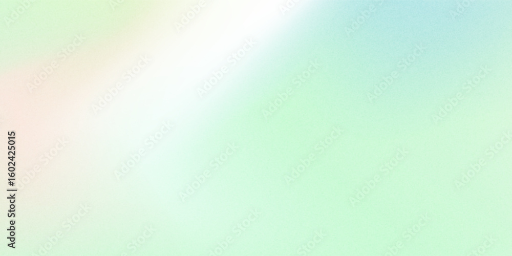 Fototapeta premium Green gradient spring background Soft gradient mesh illustration.