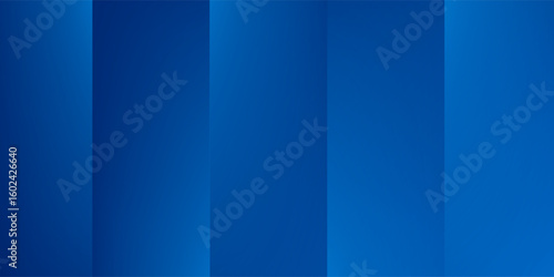 Abstract blue background with glowing geometric lines. Modern blue gradient square shape design. Futuristic technology concept. Suit for brochure,