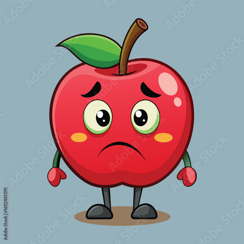
Heartbroken Fruit Character Icon