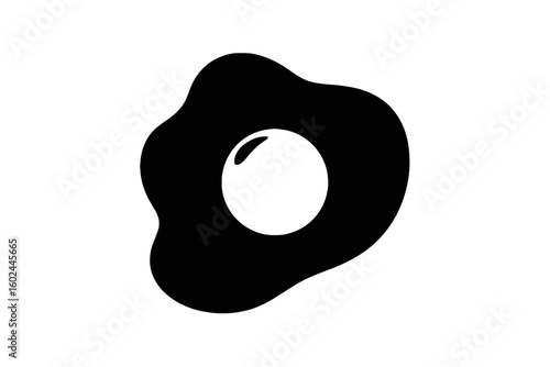Fried Egg Silhouette food breakfast