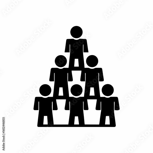 creative details Outline People Overcrowding Icon vector illustration
