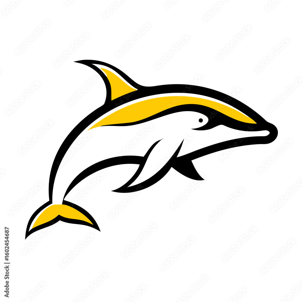 Fototapeta premium Orca Icon
