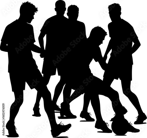tennis, silhouette, sport, players, female, vector art, illustration, 