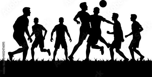 tennis, silhouette, sport, players, female, vector art, illustration, 