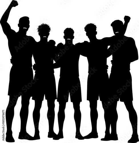 tennis, silhouette, sport, players, female, vector art, illustration, 