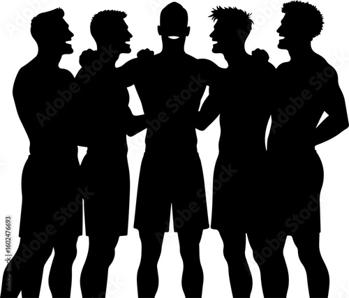 tennis, silhouette, sport, players, female, vector art, illustration, 