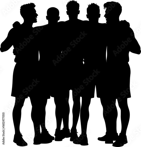 tennis, silhouette, sport, players, female, vector art, illustration, 