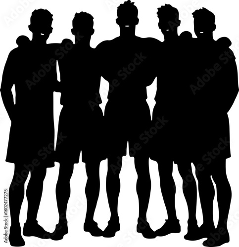 tennis, silhouette, sport, players, female, vector art, illustration, 