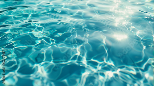 爽やかな水面のイラスト