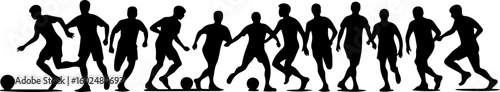 tennis, silhouette, sport, players, female athletes, tennis match, racquet, action, movement, athletic, competitive, black and white, vector art, illustration, 