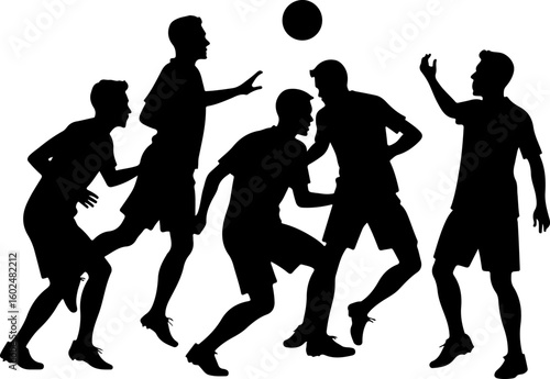 tennis, silhouette, sport, players, female athletes, tennis match, racquet, action, movement, athletic, competitive, black and white, vector art, illustration, 