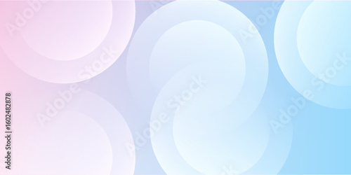 abstract background .blue and pink gradation. circle effect style. modern minimalist.eps 10. modern