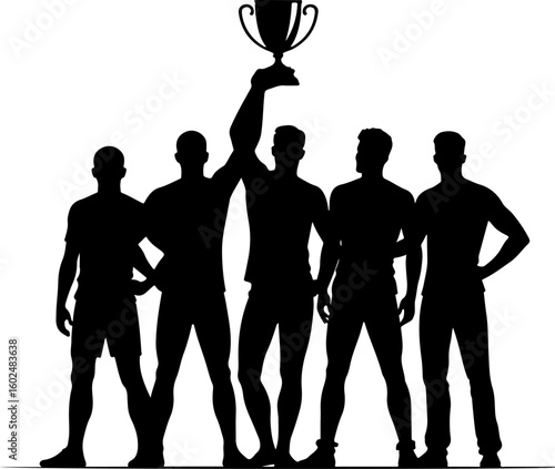 tennis, silhouette, sport, players vector bundle