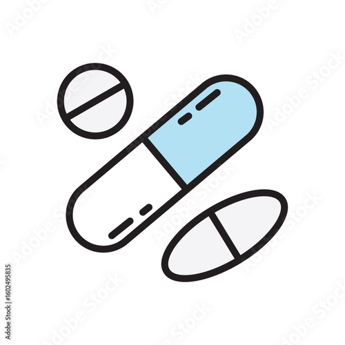 medicine pills capsules