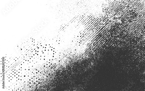 Old surface grunge texture abstract, grain, vintage, scratch, rough, retro, pattern. Dirt, grime and scratch overlay on transparent background.